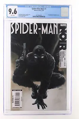 Buy Spider-Man Noir #1 - Marvel Comics 2009 CGC 9.6 1st Appearance Of Spider-Man Noi • 237.54£
