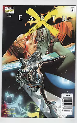 Buy Earth X #12 1st Appearance Shalla-Bal As Silver Surfer Newsstand Variant 1 2000 • 160.69£