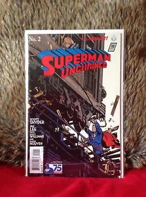 Buy SUPERMAN UNCHAINED # 2 VARIANT EDITION 1 In 100 DC  COMICS  • 19.95£