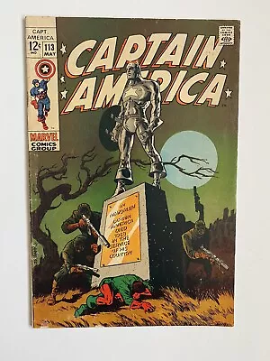 Buy Captain America #113 - In Memoriam CA: Died 1968 In The Service Of His Country • 47.58£