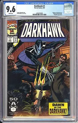 Buy Darkhawk #1 CGC 9.6 1991 4032374003 Origin & 1st App Darkhawk Chris Powell! KEY! • 55.18£