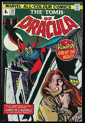 Buy THE TOMB OF DRACULA (1972) #26 No Value Stamp - Back Issue • 14.99£