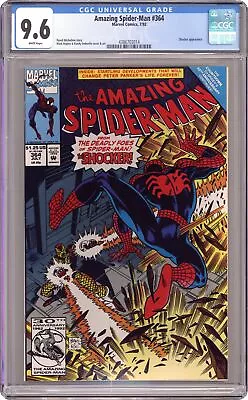 Buy Amazing Spider-Man #364 CGC 9.6 1992 4386703014 • 60.88£