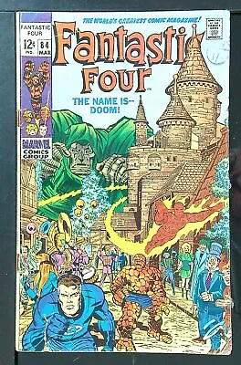 Buy Fantastic Four (Vol 1) #  84 Very Good (VG)  RS003 Marvel Comics SILVER AGE • 31.99£