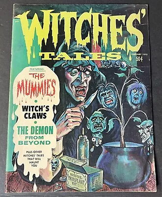 Buy Witches' Tales V. 2, #1 (1970, Eerie Publications, Inc.) Bronze-Age Horror Gold • 19.77£