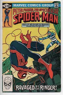 Buy Peter Parker The Spectacular Spider-Man 58 Marvel Comic 1981 Ravaged By Ringer • 6.91£