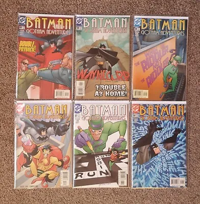 Buy Batman Gotham Adventures Comic Book Bundle Lot #54,#55,#56,#57,#58,#59 Dc • 25£