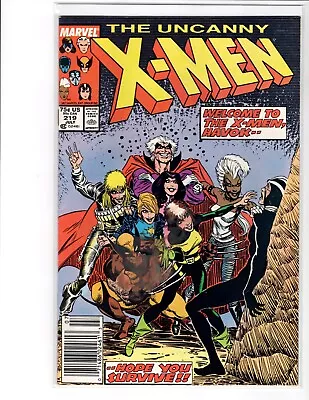Buy The Uncanny X-men  219 Marvel Comic Newsstand We Combine Shipping • 4.74£