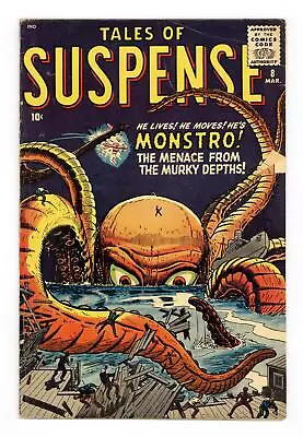 Buy Tales Of Suspense #8 GD/VG 3.0 1960 • 332.25£