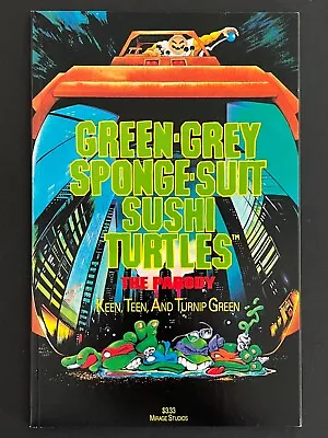 Buy Green-Grey Sponge-Suit Sushi Turtles #1 (Mirage, 1990, NM/M) • 7.99£