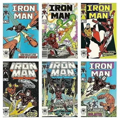 Buy °IRON MAN Vol. #206-208-211-213-215-222° USA Marvel 1987 D Michelinie Cooper Age • 3.42£