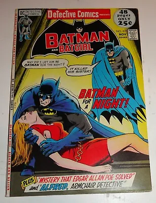 Buy Batman Dective Comics #417 Neal Adams Cover 48 Page Giant Nice 9.0/9.2 1971 • 73.35£