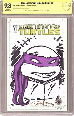 Buy Teenage Mutant Ninja Turtles #61C&P CBCS 9.8 SS Kevin Eastman 2016 • 275.83£