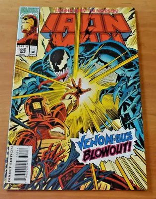 Buy Marvel Comics Iron Man #302 Venomous Blowout • 12.99£