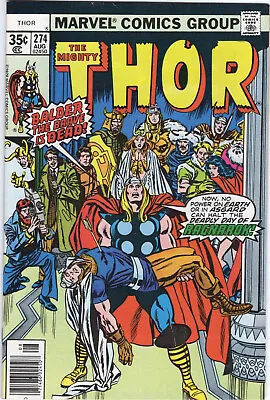 Buy Thor 274 (1978): High Grade Cents - Death Of Baldur - Free Shipping • 7.95£