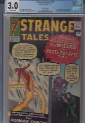 Buy Strange Tales 110 - 1963- 1st Doctor Strange - Kirby Cover - CGC 3.0 • 1,599£