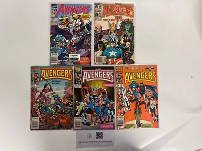 Buy 5 Avengers Marvel Comic Books # 266 276 277 279 316 Thor Defenders Hulk 24 JS40 • 24.11£