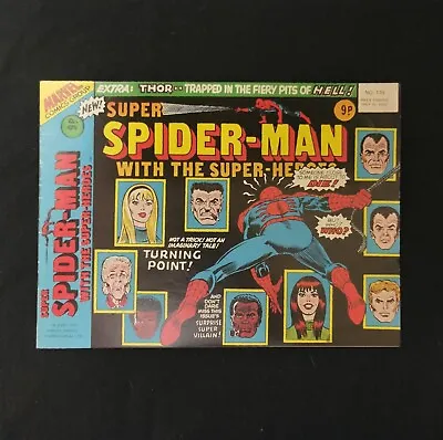Buy Super Spider-man With The Super-Heroes No. 170 1976 - - Classic Marvel Comics • 24.99£