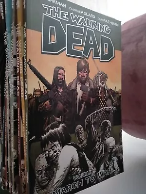 Buy Walking Dead Graphic Novels 1-19 Bundle • 100£