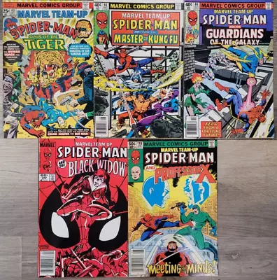 Buy Marvel Team-Up Spider-Man Lot  #40, 84, 86, 118, 140 - Free Shipping • 19.98£