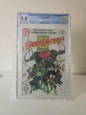 Buy Green Lantern #201 * Graded Cgc 9.0 * 1st App Kilowog *1986* Dc • 90£