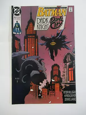 Buy Batman #452 August 1990 Vf/nm Dc Comics Dark Knight Dark City Part 1 Milligan • 3.92£