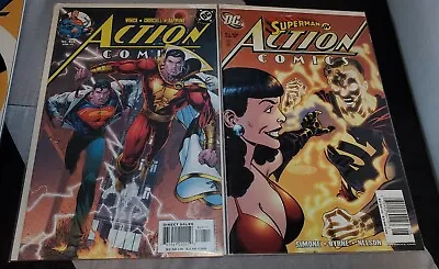 Buy Action Comics #826,828,832,833,836-839,843,846,847,851,852,855,865,870-872,874, • 42.42£