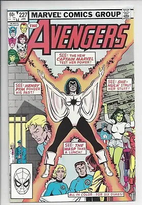 Buy Avengers #227 NM (9.2)1982 Monica Rambeau Captain Marvel Joins Avengers • 15.81£