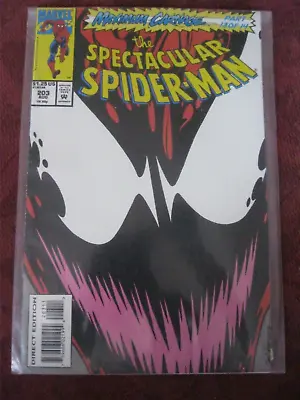 Buy Marvel Comic The Spectacular Spider-man Part 13 Of 14 Issue #203 Nm • 11.99£