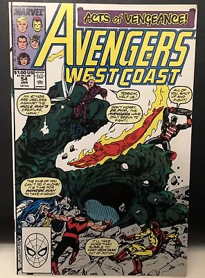 Buy West Coast Avengers #54 Comic , Marvel Comics • 3.85£