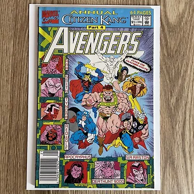 Buy Avengers Annual #21 1992 1st App Of Kang As Victor Timely 1st Anachronauts • 8.10£