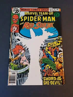 Buy Marvel Team-Up #79  Sword Of The She-Devil  Spider-Man And Red Sonja *Key* 1979 • 23.72£