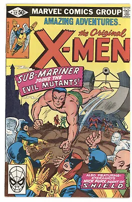 Buy Amazing Adventures 12 Marvel 1980 VF Uncanny X-Men 6 Strange Tales 168 • 4.77£