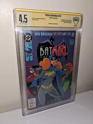 Buy Batman Adventures #12 CBCS 4.5 SIGNED Burchett Direct Ed. DC Comics (Not CGC SS) • 399.75£