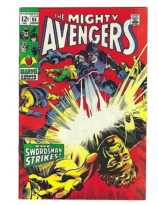 Buy Avengers #65 1969 VF Or Better Beauty! The Swordsman Strikes!  Combine • 47.96£
