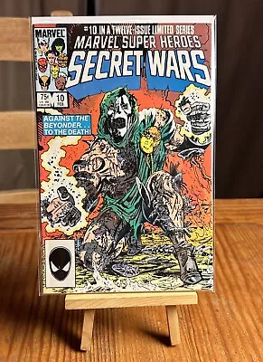 Buy Marvel Super Heroes Secret Wars #10 Dr Doom Mike Zeck Marvel FN • 9.59£