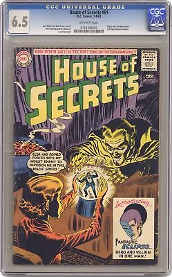 Buy House Of Secrets #61 CGC 6.5 1963 0134306002 1st App. Eclipso • 429£