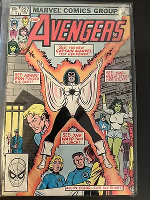Buy Avengers Volume1 #227 Marvel Comics Captain Marvel Monica Rambeau • 9.95£