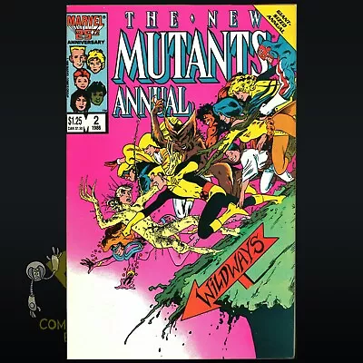 Buy Marvel Comics THE NEW MUTANTS ANNUAL #2 First Psylocke 1986 VF! • 34.79£