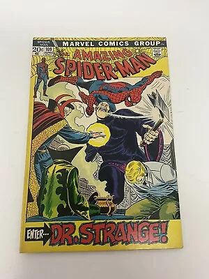 Buy Amazing Spider-Man #109 VF/NM 9.0 Doctor Strange! Gwen Stacy! Marvel 1972 • 76.40£