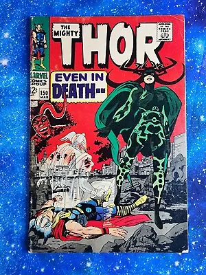 Buy Thor #150 (1968) - Origin Of The Inhumans; 1st Cover Appearance Of Hela; Origin • 38.72£