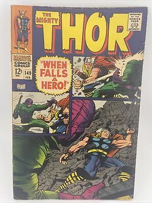 Buy The Mighty Thor 149 2nd Wrecker, Origin Of Inhumans! Silver Age Marvel • 27.79£