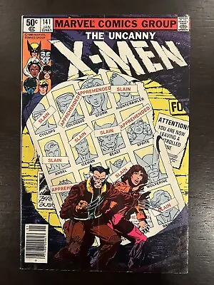 Buy Uncanny X-Men 141 Newsstand 1980 Marvel Comics VF- Days Of Future Past Classic • 88.47£