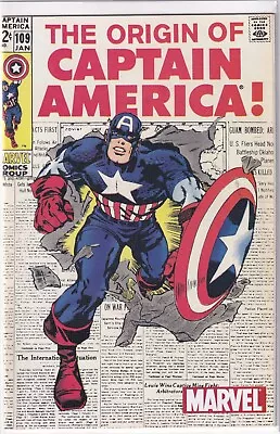 Buy The Origin Of Captain America #109 Toybiz Reprint Marvel Comics (2005) • 7.82£