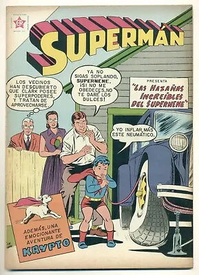 Buy SUPERMAN #233 Las Hazañas Increíbles Del Supernene, Novaro Comic 1960 • 78.84£
