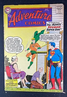 Buy Adventure Comics (1938) #260 VG (4.0) 1st Silver Age Origin Aquaman Curt Swan • 158.35£