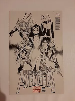 Buy Uncanny Avengers #1. Oliver Coipel 1:200 Ink Sketch Variant • 95£
