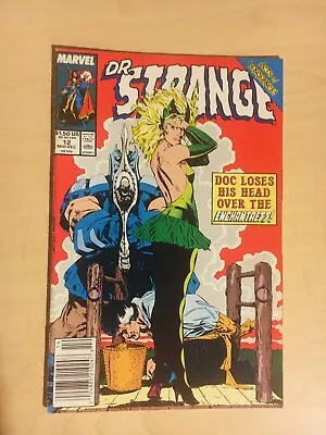 Buy Dr. Strange #12 (1989, Marvel), Arkon & Enchantress Appearance, Clea, Newsstand! • 7.94£