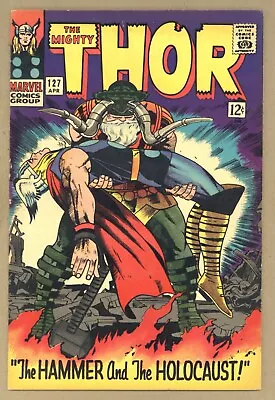Buy Thor 127 (VF) Kirby! 1st Pluto, Hyppolita, Volla, + Midgard Serpent! 1966 X805 • 88.38£