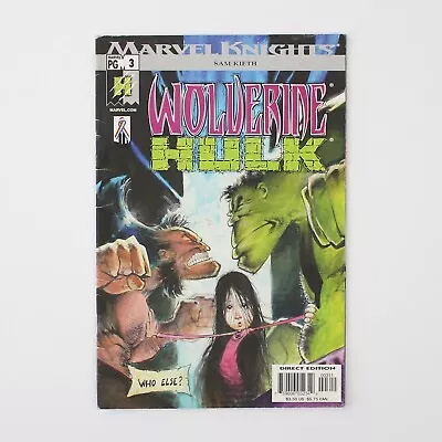 Buy Wolverine Hulk #3 2002 Marvel Comics • 1.99£
